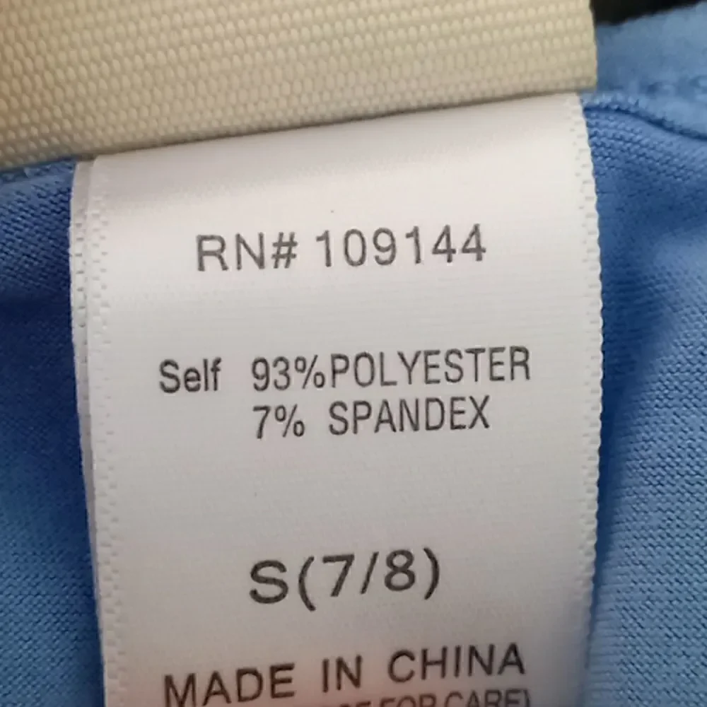 Lily blue girls tank top size 7/8